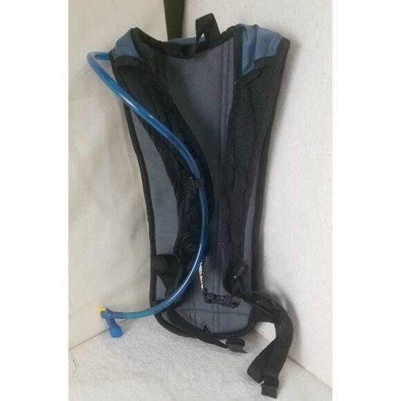 Camelbak Rogue Hydration Pack With Bladder Pocket Biking H20 Backpack Blue Gray - Picture 2 of 11
